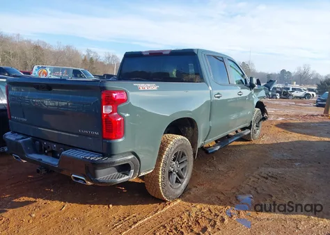 2026 Chevrolet Silverado 1500 4Wd Short Bed Custom Trail Boss from USA, damaged, VIN 3GCUKCED3TG193365